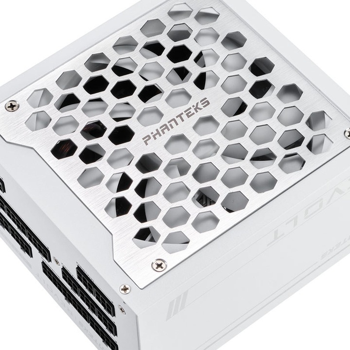 Immagine prodotto Phanteks Revolt 1000W Platinum, ATX 3.0, PCIe 5.0, completamente modulare - 1000 Watt, bianco (1000 W)