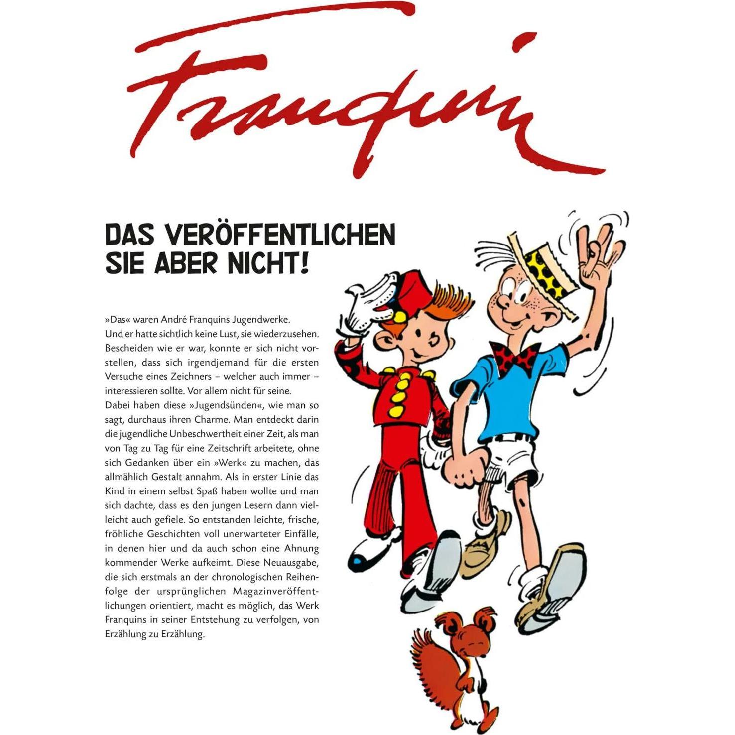 Thumbnail - Spirou und Fantasio Gesamtausgabe Neuedition 1, Belletristik von André Franquin