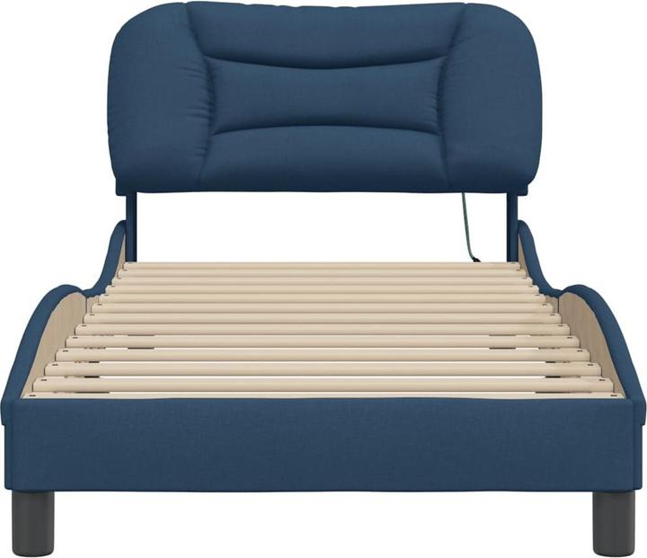 Produktbild VidaXL Bettgestell mit LED Stoff (180 x 200 cm)