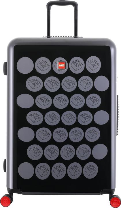 Actual product image BBM ColourBox Brick Dots Trolley / Suitcase Set - 3 Pieces - Black / Grey