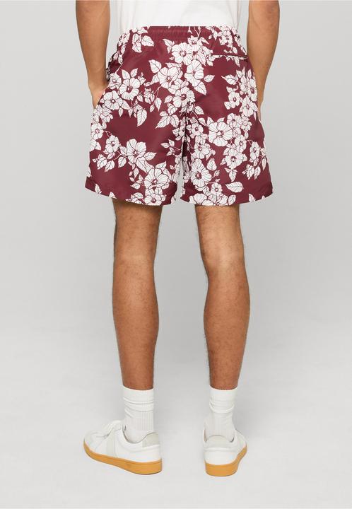 Produktbild Urban Classics Pattern Swim Shorts redflowers L (L)