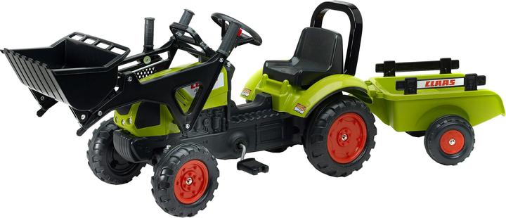 Actual product image Falk Toys Claas tractor + trailer L