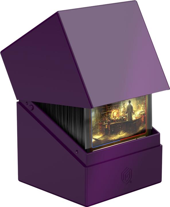 Actual product image Ultimate Guard Boulder Deck Case 100+ Solid Violet