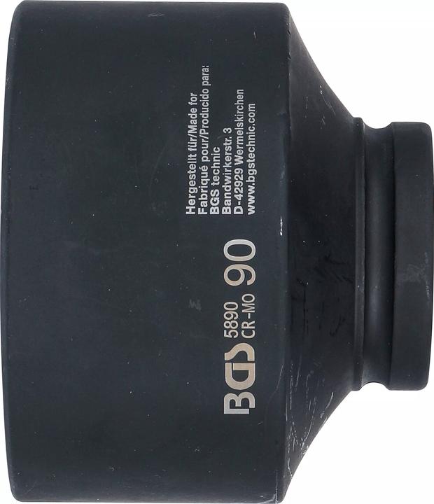 Image du produit BGS Douille à choc, six pans 25 mm (1") 90 mm (90 mm)