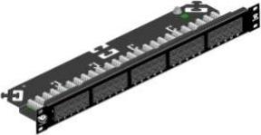 Produktbild Leviton Brand-Rex C5CPNLU504PK2M, RJ-45, Cat3, U/UTP (UTP), 26/22, Black, Steel (U/UTP)