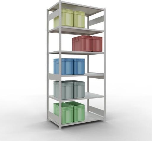 Actual product image Schulte Lagertechnik MULTIplus250 basic racking system with length ledgers