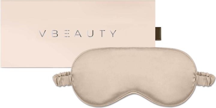 Produktbild VBEAUTY Seiden Schlafmaske Champagner (Schlafmaske)