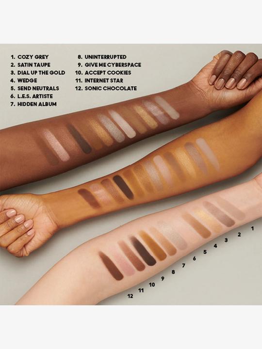 Productafbeelding MAC Cosmetics Connect in Kleurenpalet Eyes X12 Ongefilterde Nudes (Ongefilterde naakten)