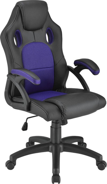 Produktbild Juskys Racing Schreibtischstuhl Montreal violett