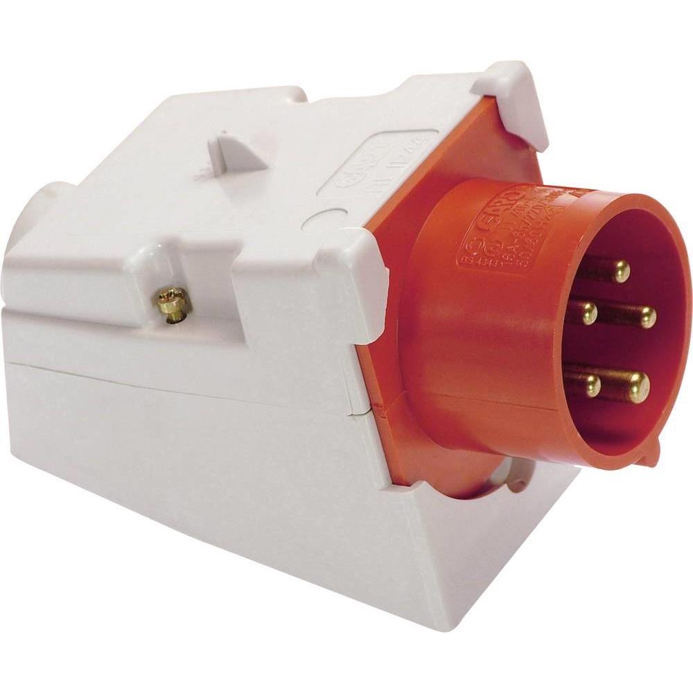 As - Schwabe, Netzstecker + Netzkupplung, CEE Wandgerätestecker (CEE 16/5)