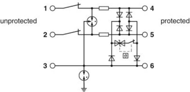 Actual product image Phoenix Contact Surge Protector