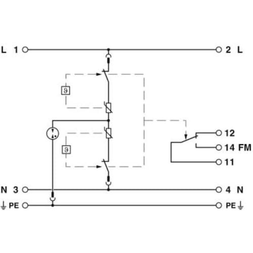 Phoenix Contact, Überspannungsschutz, überspannungsschutzge Typ 5st