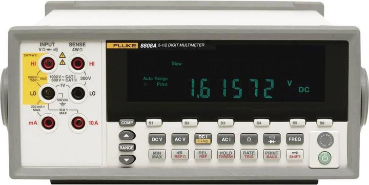 Image du produit Fluke Multimètre de table 08A 240V (CAT I 1000V, CAT II 600V)