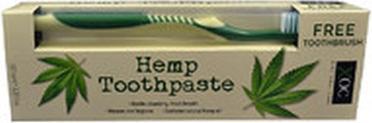 Xpel XOC Toothpaste + Toothbrush - Hemp toothpaste and toothbrush 100ml (L)