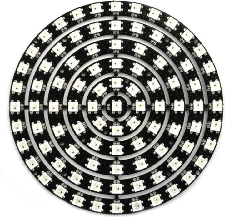 Produktbild DFRobot Neopixel Ring Set mit 1/8/12/16/24/32 WS2812 RGB LED