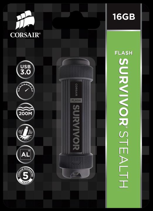 Produktbild Corsair Survivor Stealth (256 GB, USB-A)