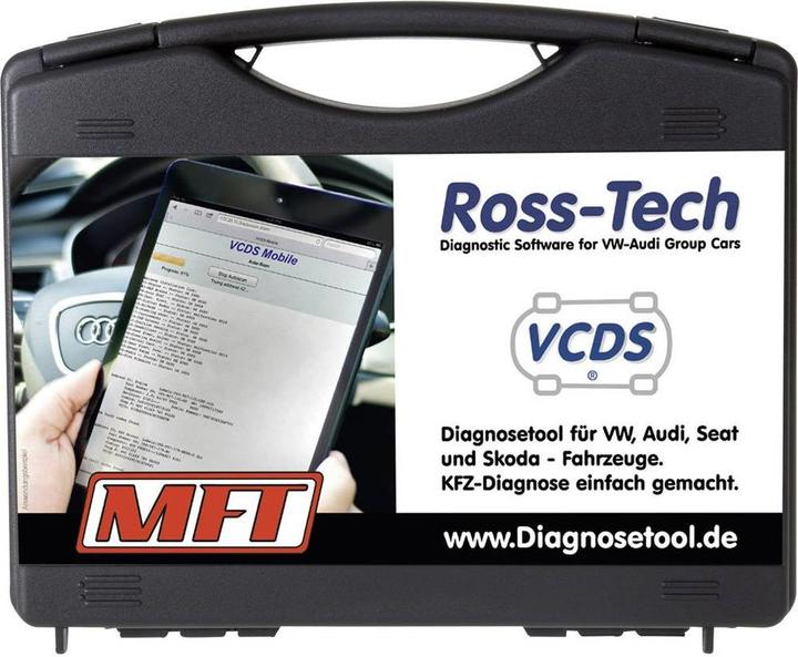 Immagine prodotto Ross-Tech Interfaccia HEXUSB VCDS strumento diagnostico per VW Audi Seat e Skoda in caso