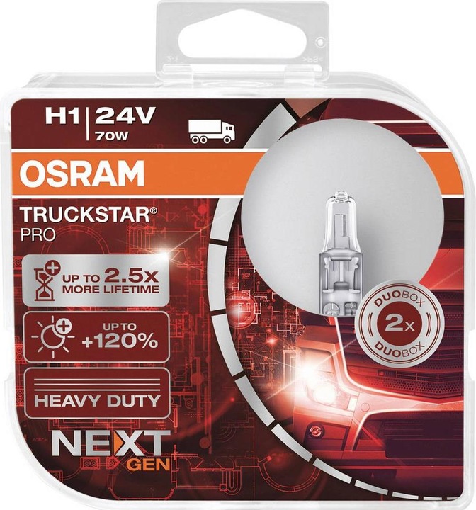 Actual product image Osram Truckstar Pro (H1)