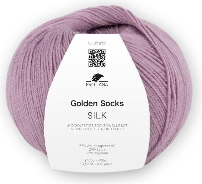 Produktbild Pro Lana Golden Socks Silk col. 42 ca. 400 m 100 g (400 m)
