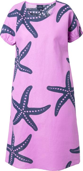Produktbild Laurasøn Leinenkleid, 1/2 Arm, Rundhalsausschnitt (58)
