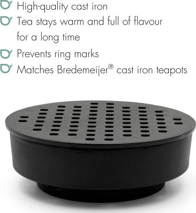 Actual product image Bredemeijer Warmer Yixing cast iron black