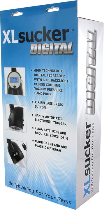 Actual product image XL Sucker Digital Penis Pump