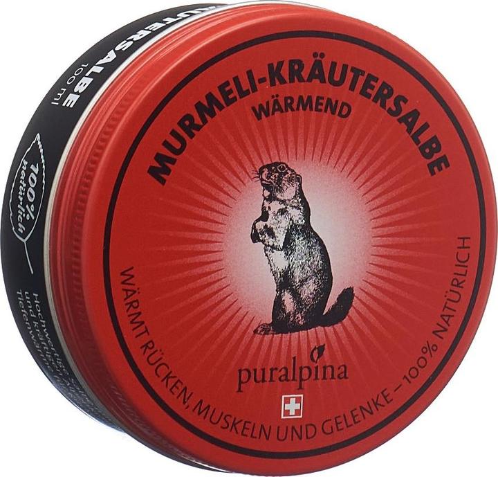 Immagine prodotto Puralpina Unguento a base di erbe Murmeli che riscalda (1 x, 100 ml, 120 g)