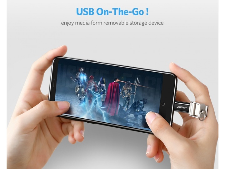Actual product image Ugreen USB-C to Micro USB Adapter (USB Type C, Micro USB)
