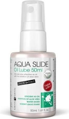 Lovely Lovers Aqua Slide Oil Lube water-based intimate oil with aloe vera 50ml (50 ml)