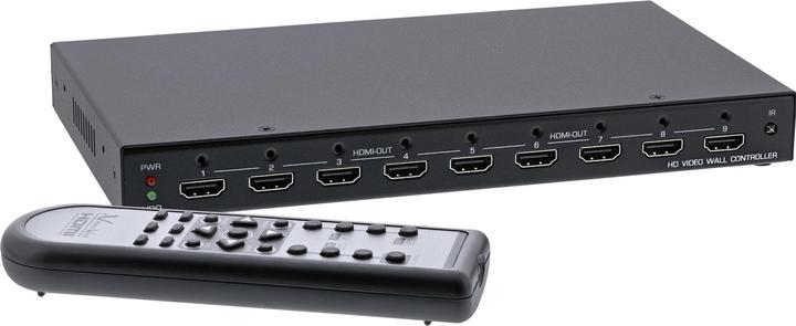 Image du produit InLine Répartiteur HDMI pour mur d'images 1 à 9