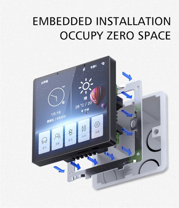 Actual product image Allnet Touch display tablet (8 GB, Black)