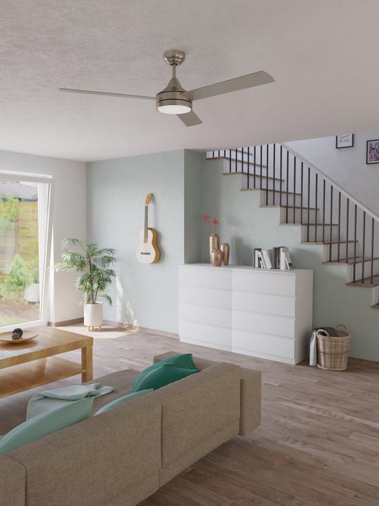 Actual product image EGLO SESIMBRA LED-CCT-DL-VENTILATOR