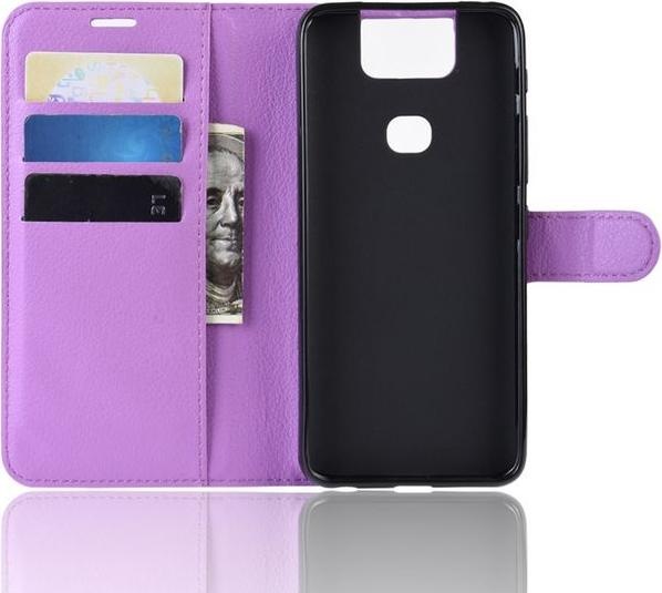 Produktbild MU Classic Litchi Leder Bookcover Series (Asus Zenfone 6)
