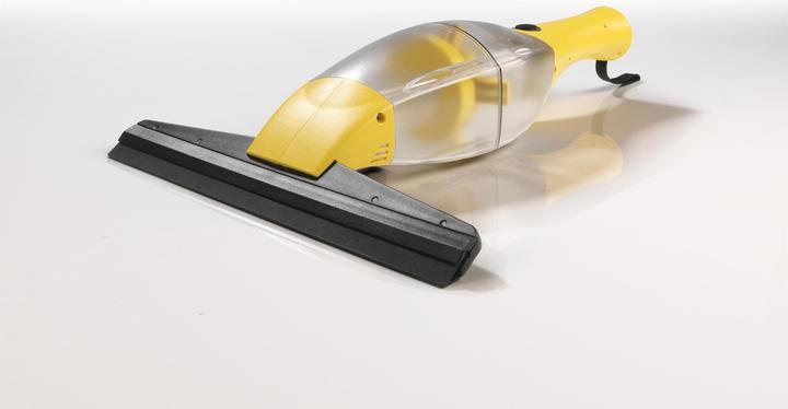Actual product image CleanMaxx Window vacuum cleaner yellow/black, Number of suction nozzles: 1, Max