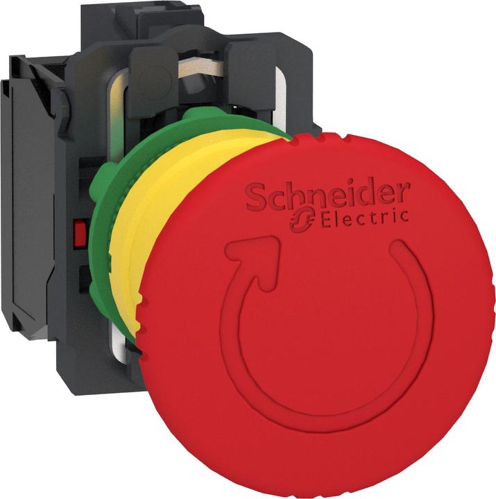 Actual product image Schneider Electric Mushroom push-button 1pc.