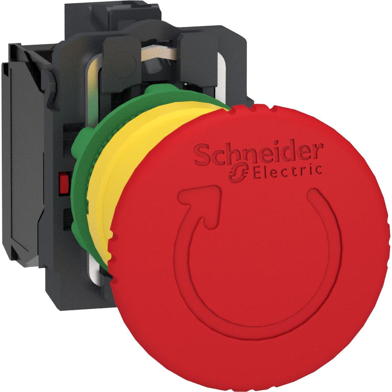 Schneider Electric Pilzdrucktaster 1St., Taster + Schalter