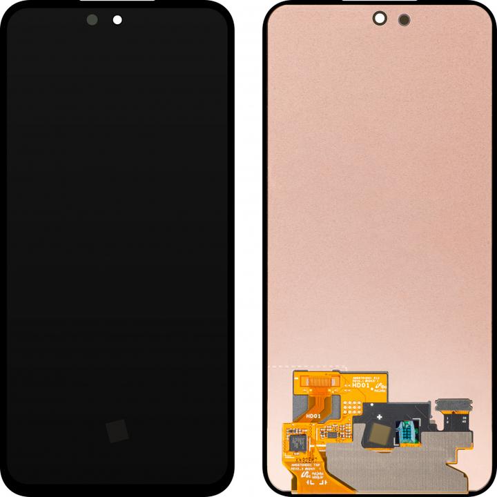 Samsung Display Unit für Galaxy S24 FE S721, w/o Frame, Schwarz (Display)