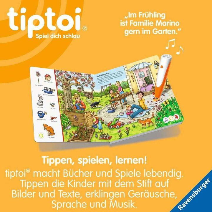 Productafbeelding tiptoi Die Jahreszeiten (Duits, Kathrin Lena Orso, 2022)