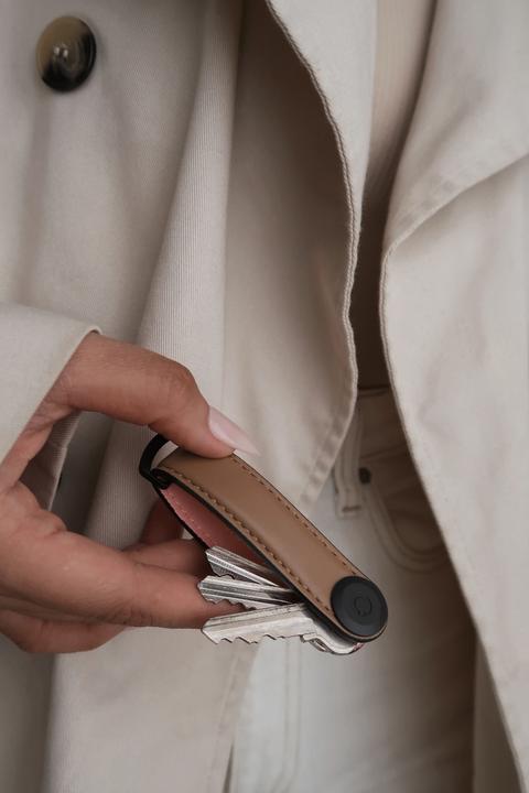 Image du produit Orbitkey Key Organs en cuir brun clair