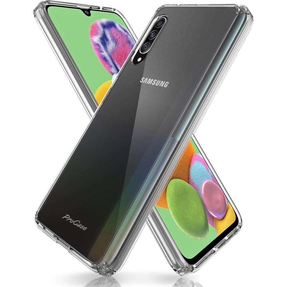 Thumbnail - Screenguard Samsung Galaxy A90 5G Flexible TPU Clear Case (Samsung Galaxy A90 5G), Smartphone Hülle, Transparent