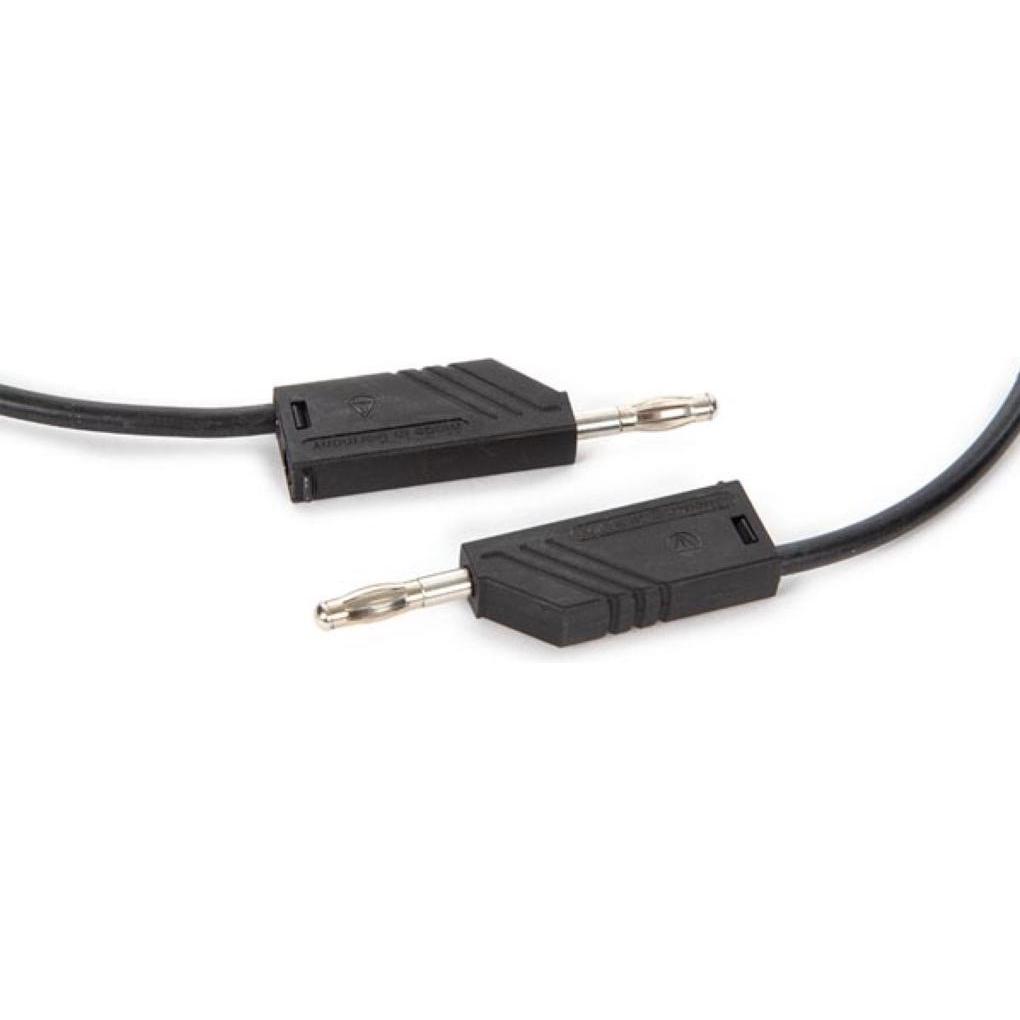 Hirschmann, Linea di misura, FILO DI MISURA 4mm 50cm / NERO (MLN-SIL / 1)