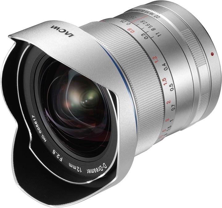 Actual product image Venus Optic Laowa 12mm f/2.8 Zero-D Canon Silver (Canon EF, full size)