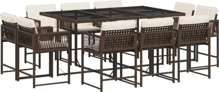 Produktbild vidaXL Garten Essgruppe (165 x 106 x 73 cm)