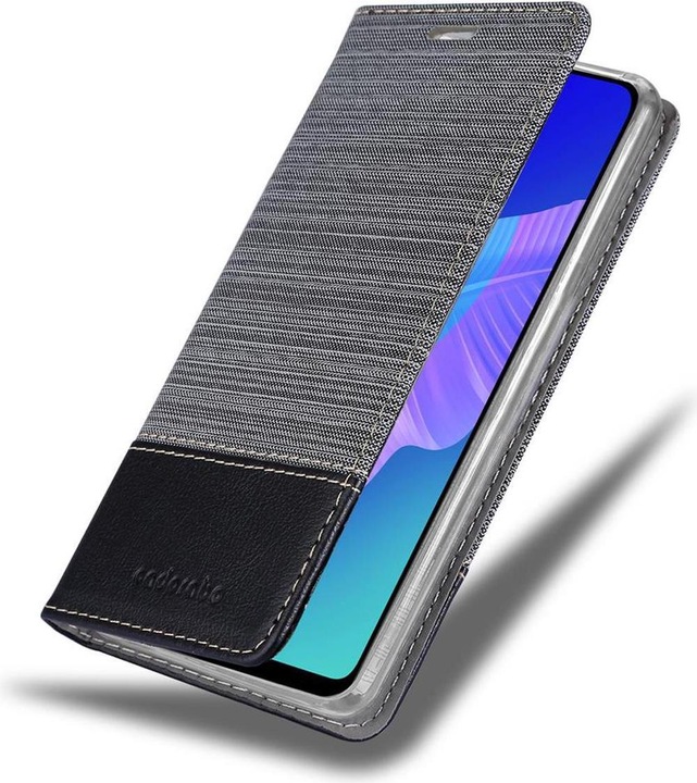 Produktbild Cadorabo Book Jeans Optik Cover (Huawei P40 Lite E)