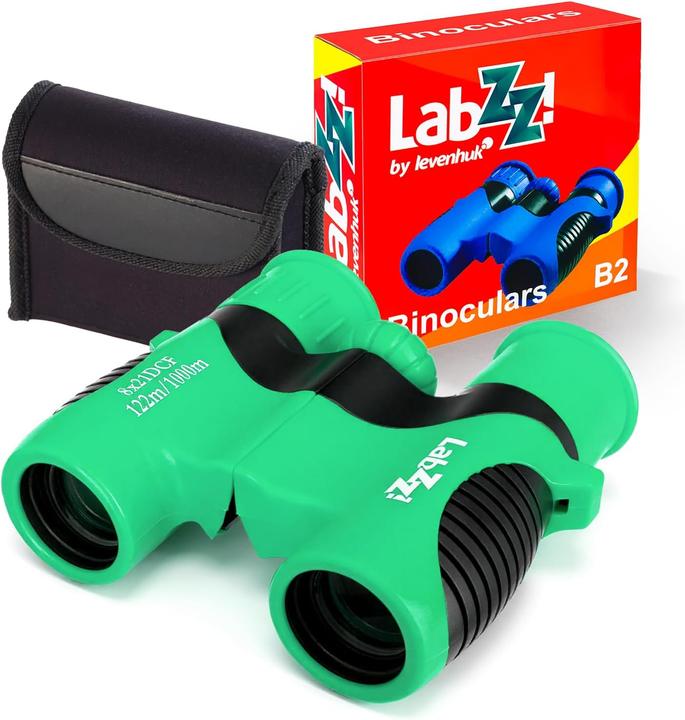 Immagine prodotto Levenhuk Kinderfernglas LabZZ B2 mit 8X Vergrösserung (8x, 21 mm)
