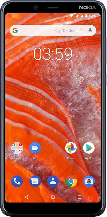 Immagine prodotto Nokia 3.1 Plus (16 GB, Azzurro, 6", Doppia SIM Ibrida, 4G)