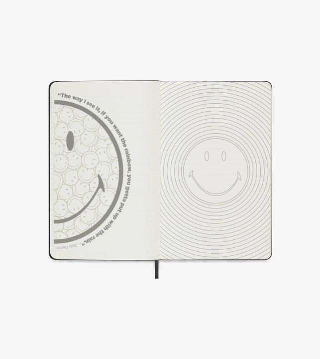 Produktbild Moleskine Smiley (21 x 13 cm, Liniert, Harter Einband)