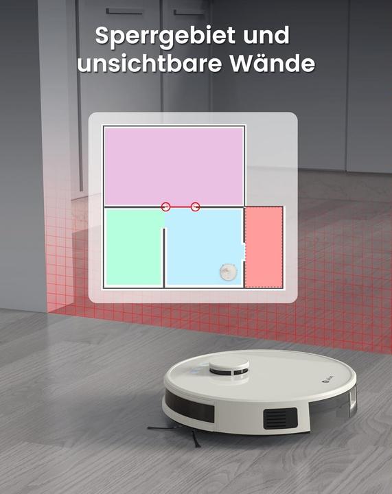 Actual product image Robot Vacuum and Mop (4000 Pa, Wiping cloth)