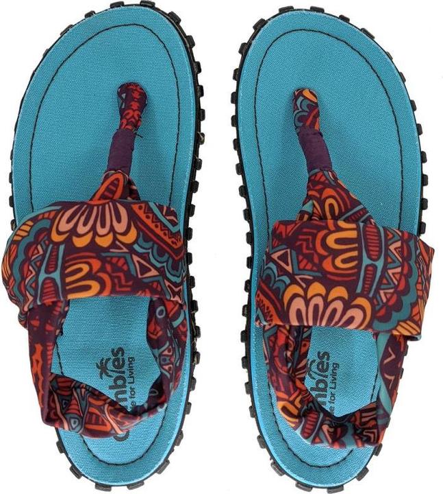 Actual product image Gumbies Japonki damskie Slingback niebieskie r. 38 (G-SB-WN-TRVN) (38)