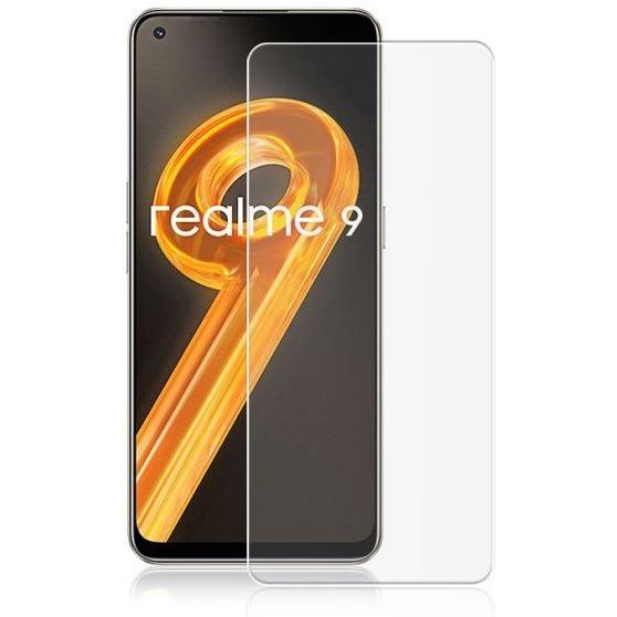 Mocolo 2.5D Full Screen Schutzglas Displayschutz (1 Stück, Realme 9 4G), Smartphone Schutzfolie, Transparent